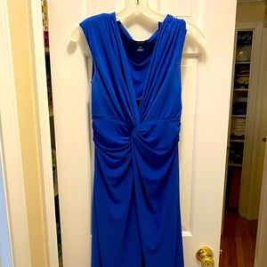 Royal blue dress
